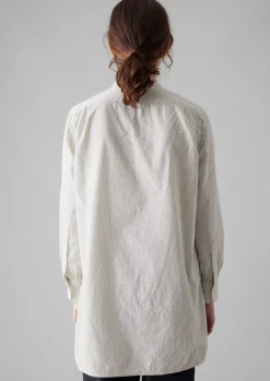 Women TOAST Tops & Tees*Taro Stripe Organic Cotton Poplin Shirt