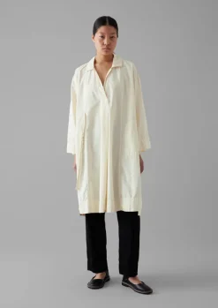 Women TOAST Tops & Tees*Textured Cotton Poplin Wrap Shirt
