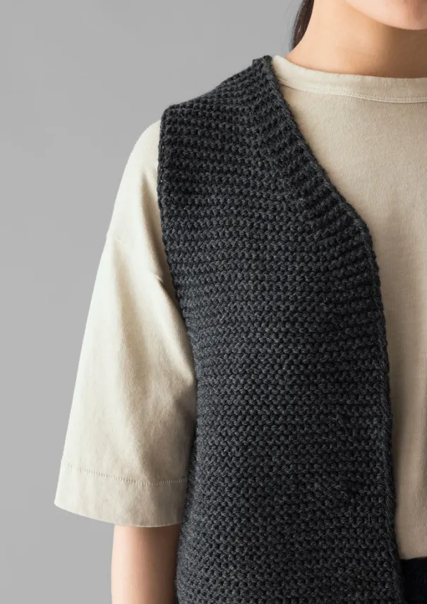 Women TOAST Knitwear*Textured Knit Gilet
