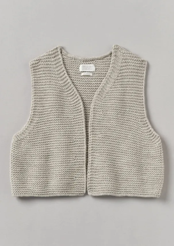 Women TOAST Knitwear*Textured Knit Gilet