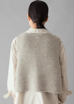 Women TOAST Knitwear*Textured Knit Gilet