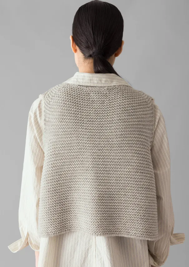 Women TOAST Knitwear*Textured Knit Gilet