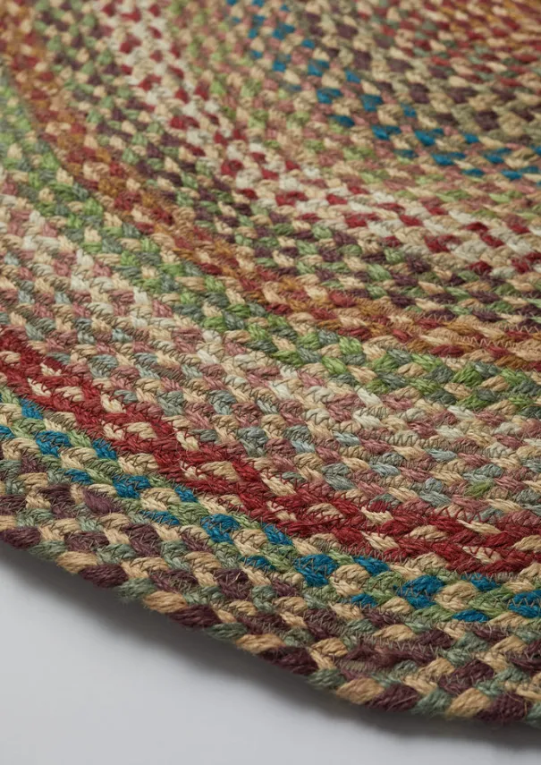 TOAST Textiles|Rugs*The Braided Rug Company Organic Jute Rug