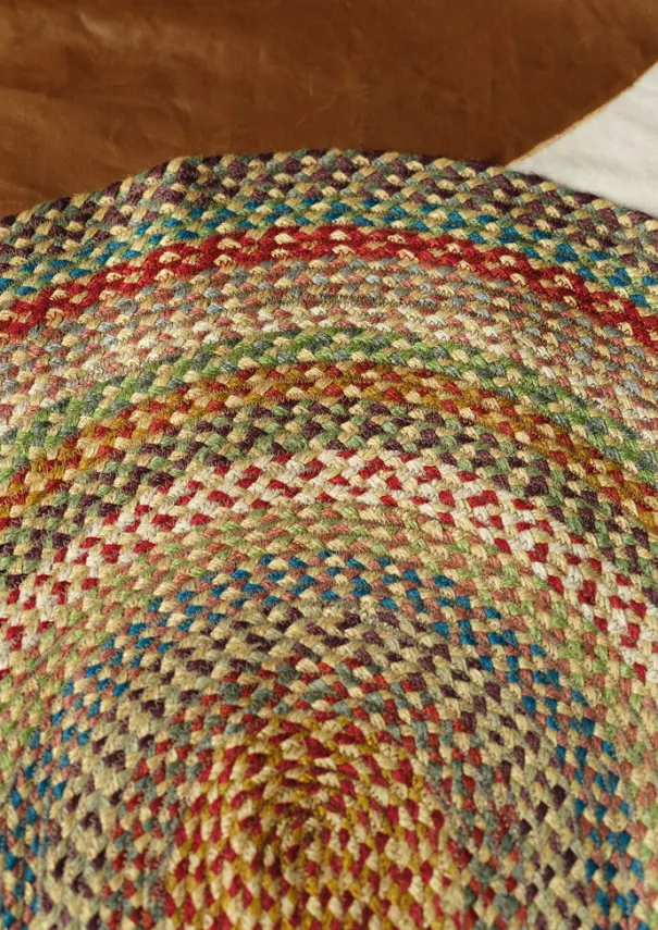 TOAST Textiles|Rugs*The Braided Rug Company Organic Jute Rug