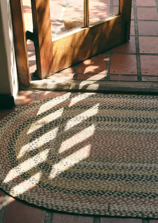 TOAST Textiles|Rugs*The Braided Rug Company Organic Jute Rug