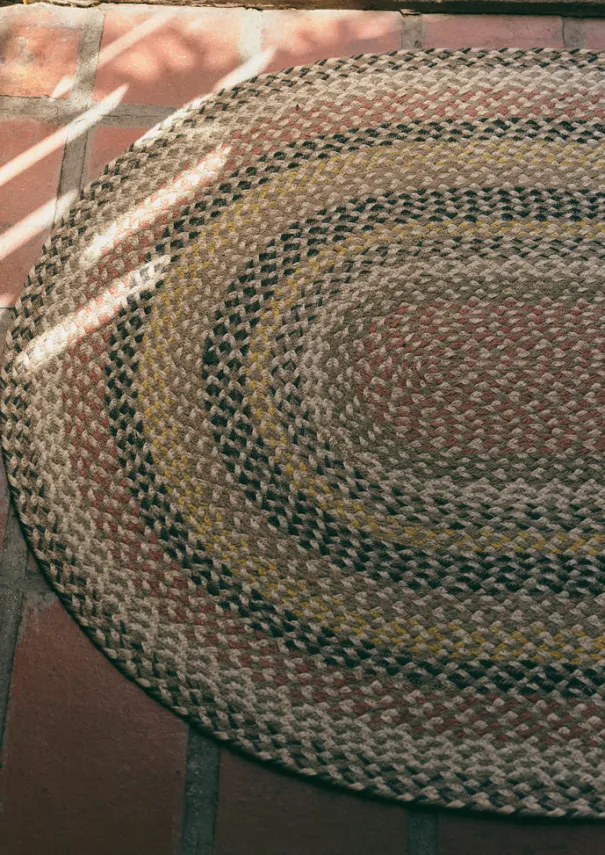 TOAST Textiles|Rugs*The Braided Rug Company Organic Jute Rug