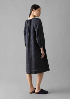 Women TOAST Nightwear|Loungewear*Trellis Floral Block Print Nightdress