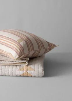 TOAST Textiles|Blankets & Throws*Triangle Patchwork Check Cotton Quilt