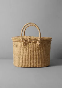 TOAST Baskets*Veta Vera Grass Picnic Basket