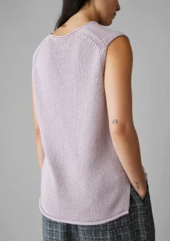 Women TOAST Linen|Loungewear*V-Neck Linen Cotton Knitted Tank