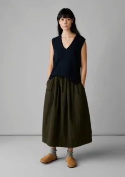 Women TOAST Linen|Loungewear*V-Neck Linen Cotton Knitted Tank