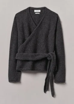 Women TOAST Knitwear*V-Neck Wool Wrap Cardigan