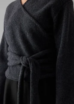 Women TOAST Knitwear*V-Neck Wool Wrap Cardigan