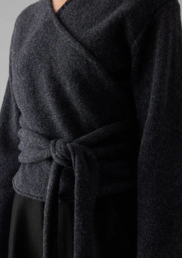 Women TOAST Knitwear*V-Neck Wool Wrap Cardigan