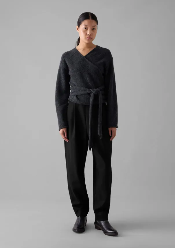 Women TOAST Knitwear*V-Neck Wool Wrap Cardigan