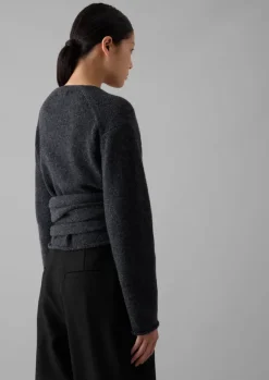 Women TOAST Knitwear*V-Neck Wool Wrap Cardigan