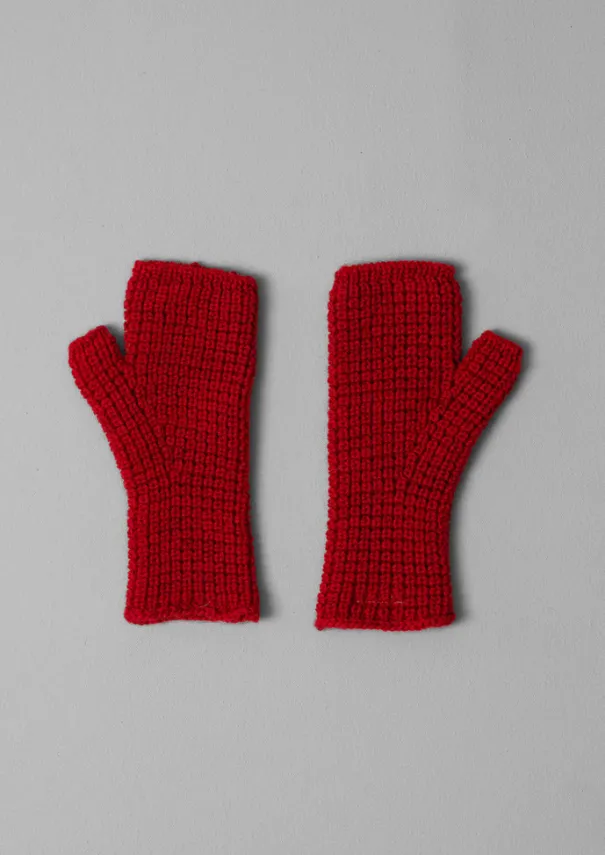 Women TOAST Hats, Scarves & Gloves*Waffle Stitch Fingerless Gloves