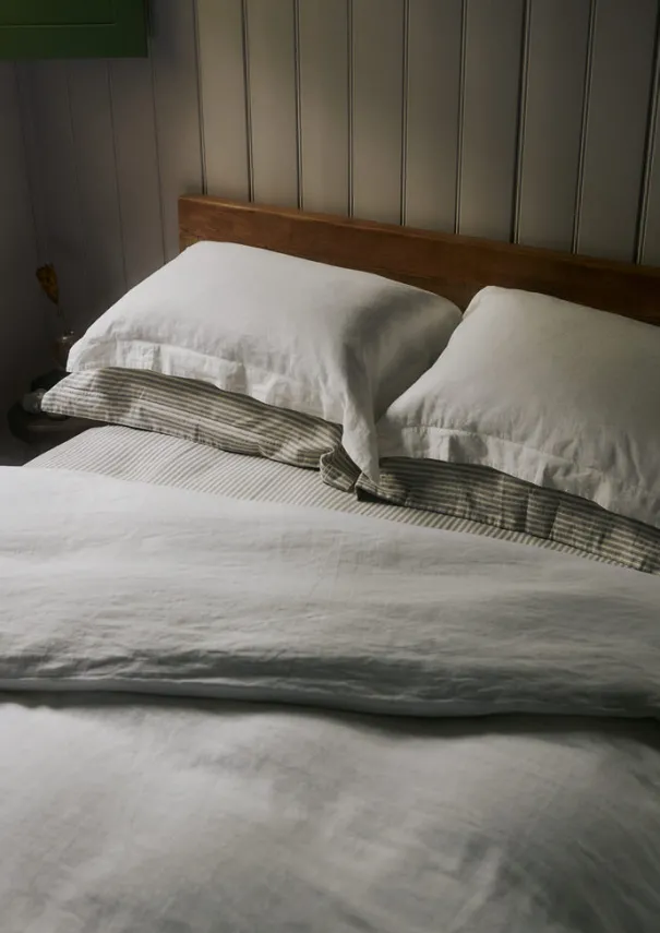 TOAST Textiles|Bed Linen*Washed Linen Cotton Duvet Cover