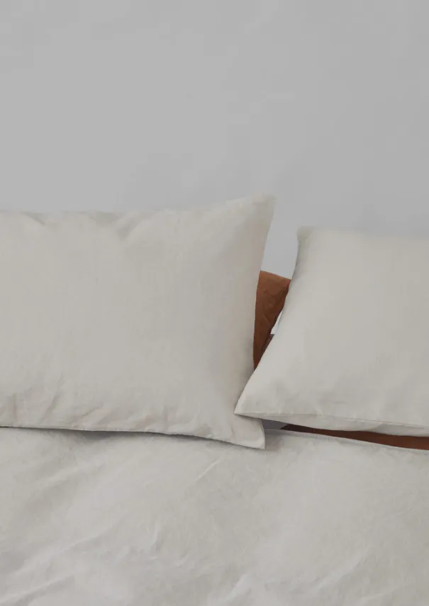 TOAST Textiles|Bed Linen*Washed Linen Cotton Housewife Pillowcase Set