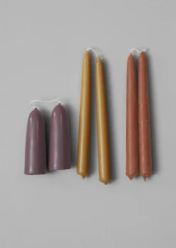 TOAST Candles & Holders*Wax Atelier Set of Two Stubby Candles