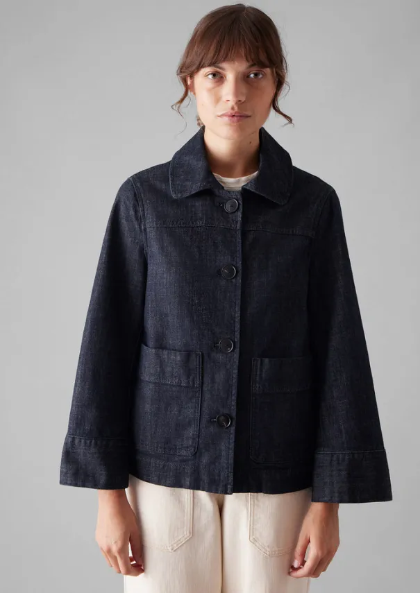 Women TOAST Denim|Coats & Jackets*Wide Sleeve Organic Denim Jacket