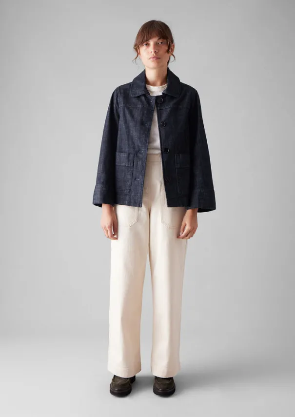 Women TOAST Denim|Coats & Jackets*Wide Sleeve Organic Denim Jacket