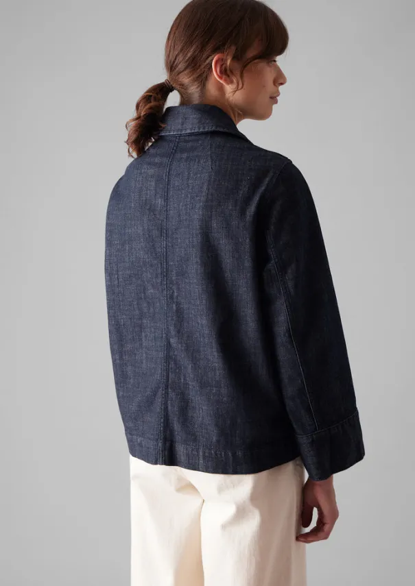 Women TOAST Denim|Coats & Jackets*Wide Sleeve Organic Denim Jacket