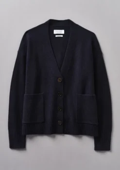 Women TOAST Cashmere|Knitwear*Wool Cashmere Boxy Cardigan