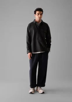 TOAST Shirts*Wool Cashmere Overshirt