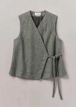 Women TOAST Coats & Jackets*Wool Flannel Sleeveless Jacket