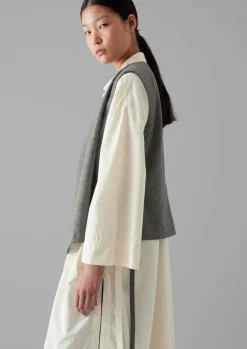 Women TOAST Coats & Jackets*Wool Flannel Sleeveless Jacket