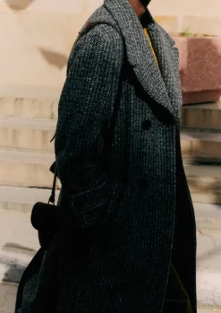 Women TOAST Coats & Jackets*Wool Herringbone Belted Coat