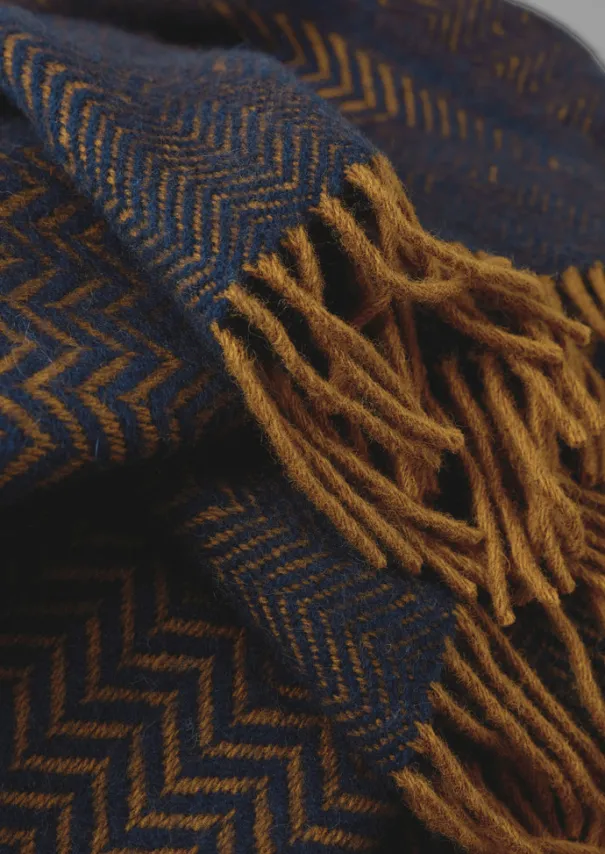 TOAST Textiles|Blankets & Throws*Zig Zag Wool Blanket